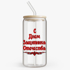 Банка с бамбуковой крышкой