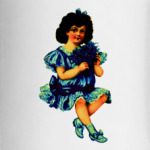 Девочка с букетом