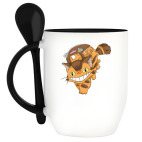 Кружка с ложкой