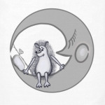 Ежик на луне