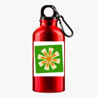 Металлическая бутылка 400 мл UV-DTF