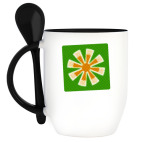 Кружка с ложкой