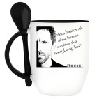 Кружка с ложкой