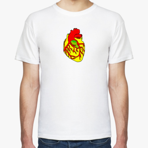 Футболка с принтом Сердце