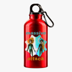 Металлическая бутылка 400 мл UV-DTF