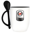 Кружка с ложкой