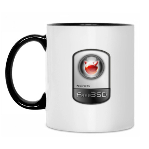 Кружка с принтом FreeBSD
