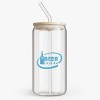 Банка с бамбуковой крышкой