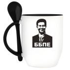 Кружка с ложкой