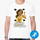 Мужская спортивная футболка