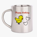 Кружка металлическая