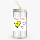 Банка с бамбуковой крышкой