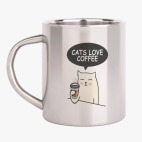 Кружка металлическая