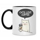 Кружка двухцветная