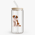 Банка с бамбуковой крышкой