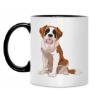 Кружка двухцветная