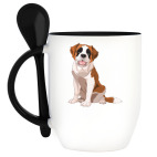 Кружка с ложкой