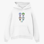 Толстовка худи оверсайз