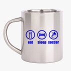 Кружка металлическая