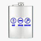 Фляжка стальная