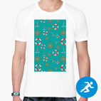 Мужская спортивная футболка