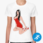 Женская спортивная футболка