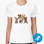 Женская спортивная футболка