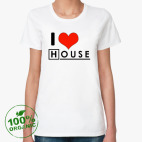 Женская футболка органик