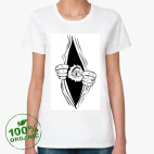 Женская футболка органик