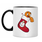 Кружка двухцветная