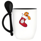 Кружка с ложкой