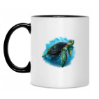 Кружка двухцветная