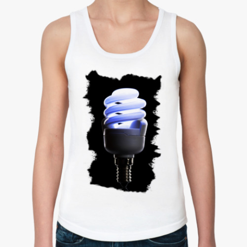 Женская майка с принтом Lamp