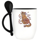 Кружка с ложкой