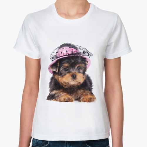Классическая футболка Щенки и собаки