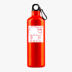 Металлическая бутылка 700 мл UV-DTF