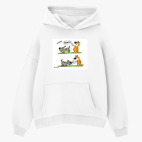 Толстовка худи оверсайз