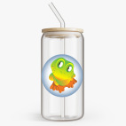 Банка с бамбуковой крышкой