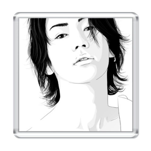 Магнит с принтом  Каме