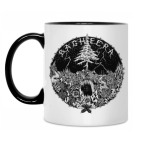 Кружка двухцветная