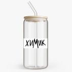 Банка с бамбуковой крышкой