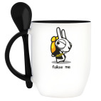 Кружка с ложкой