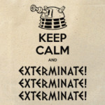 Keep Calm Dalek