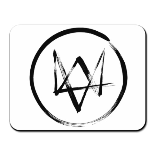 Коврик для мыши с принтом Watch Dogs