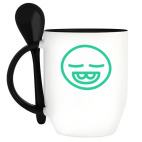 Кружка с ложкой