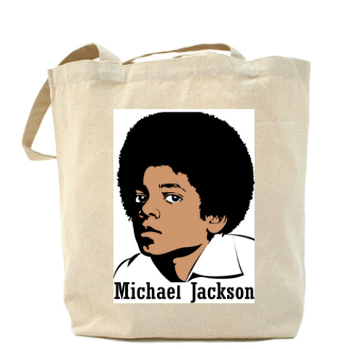Сумка шоппер Michael Jackson в юности