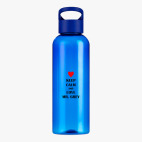 Прозрачная спортивная бутылка