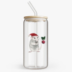 Банка с бамбуковой крышкой