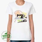 Женская футболка органик