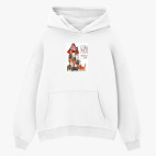 Толстовка худи оверсайз